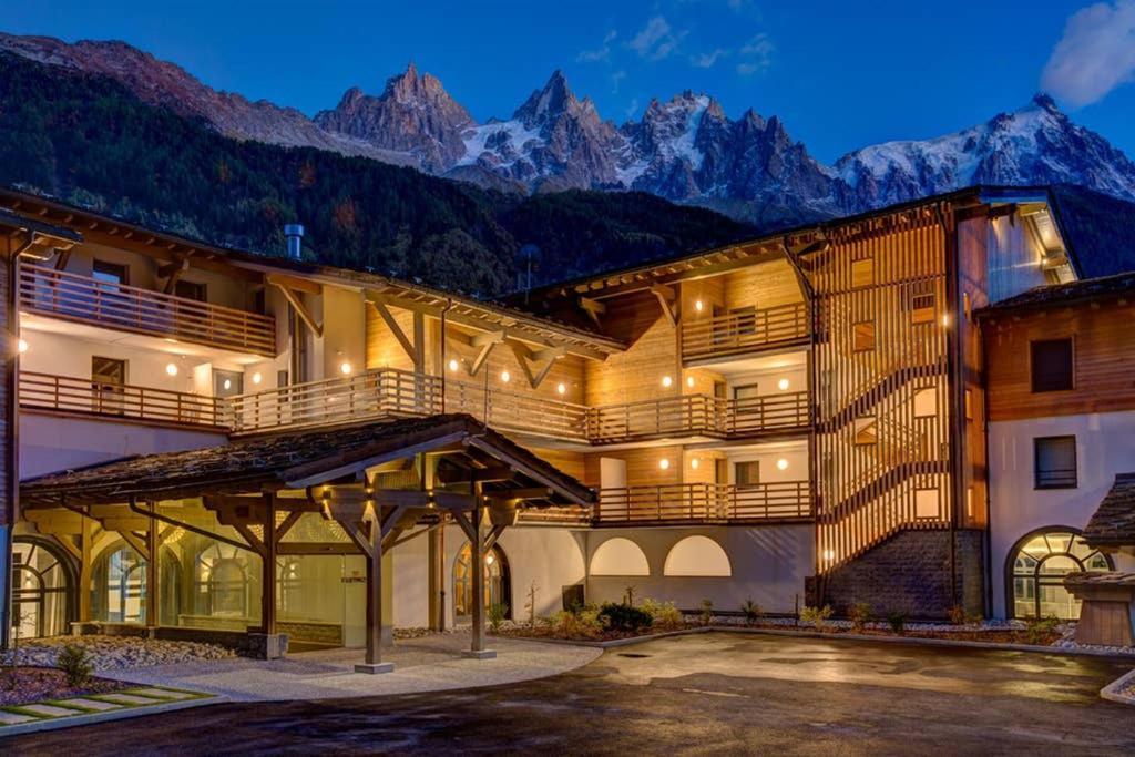 Résidence Luxe 5*,Spa&Fitness, La Cordée Appartement 821 Chamonix Mont Blanc Exterior foto
